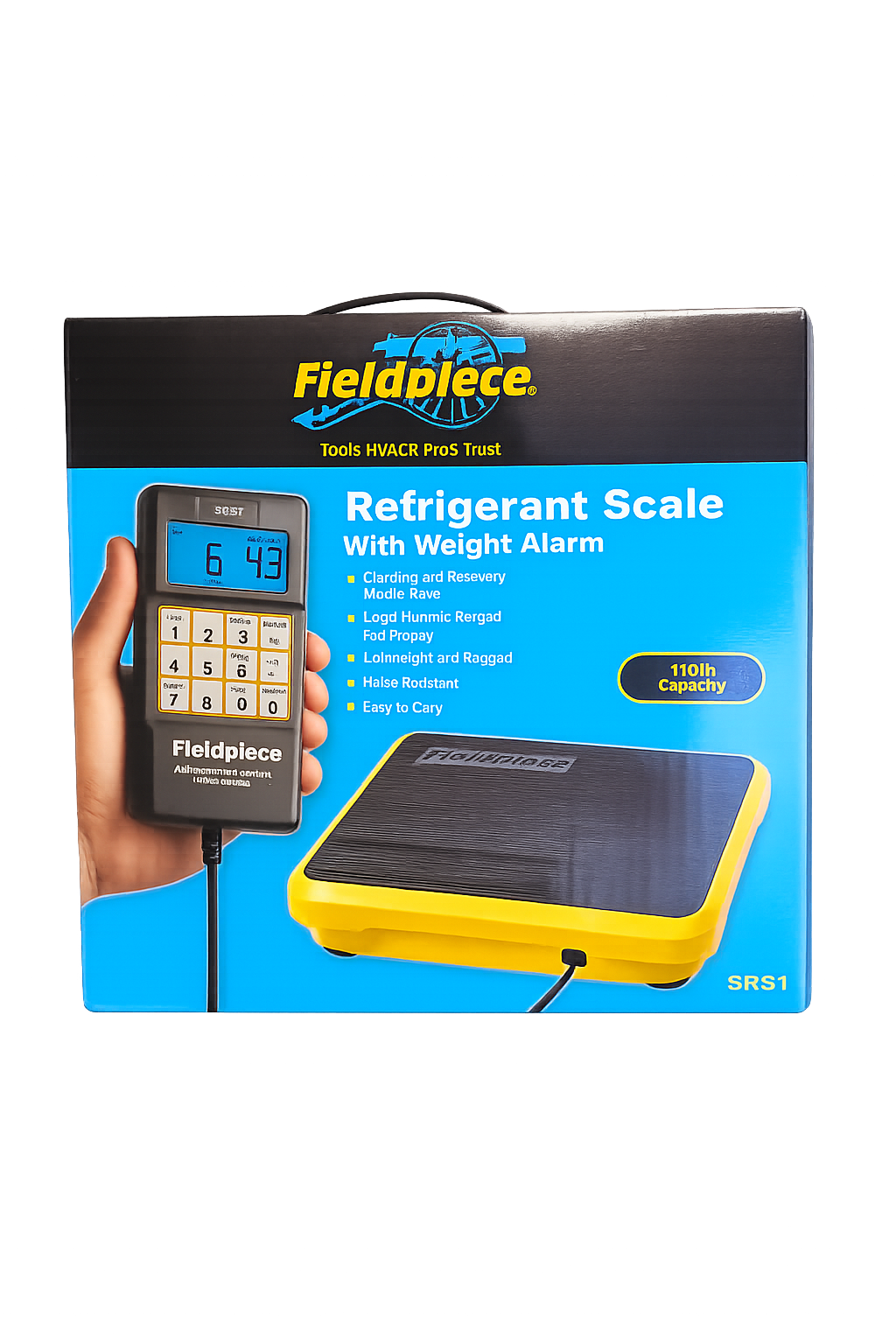 Fieldpiece SRS1 Wireless Refrigerant Scale