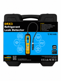 Fieldpiece - DRX3 - Detector de fugas de gas refrigerante y combustible - Detecta refrigerantes A3, A2L, A1 y gases combustibles - Herramienta HVAC ligera
