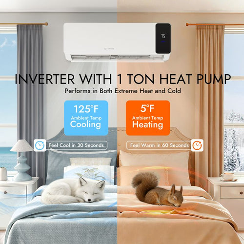 COZEWARE Visio Series Inverter Mini Split – 20 SEER