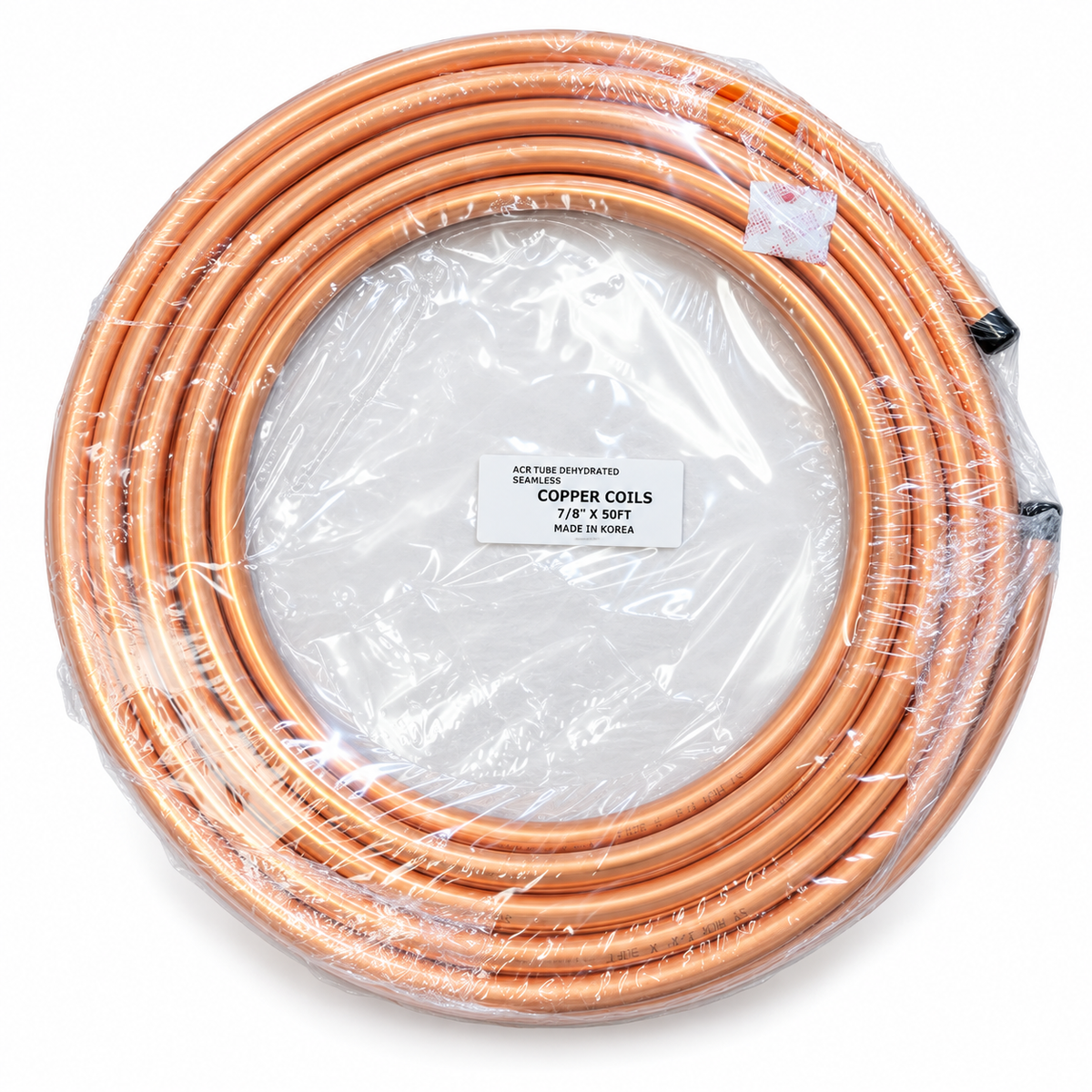 ACR seamless copper coil 7/8 inch x 50 ft