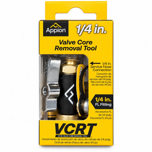 Appion VCRT 1/4 in Valve Core Removal Tool packaging