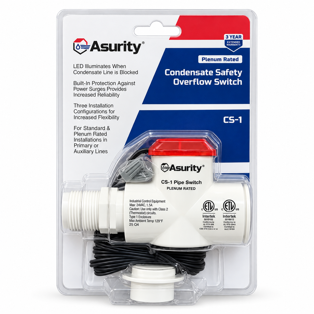 Interruptor de seguridad de condensado Asurity CS-1