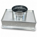 Boot aislado R6 rectangular con cuello redondo, vista principal