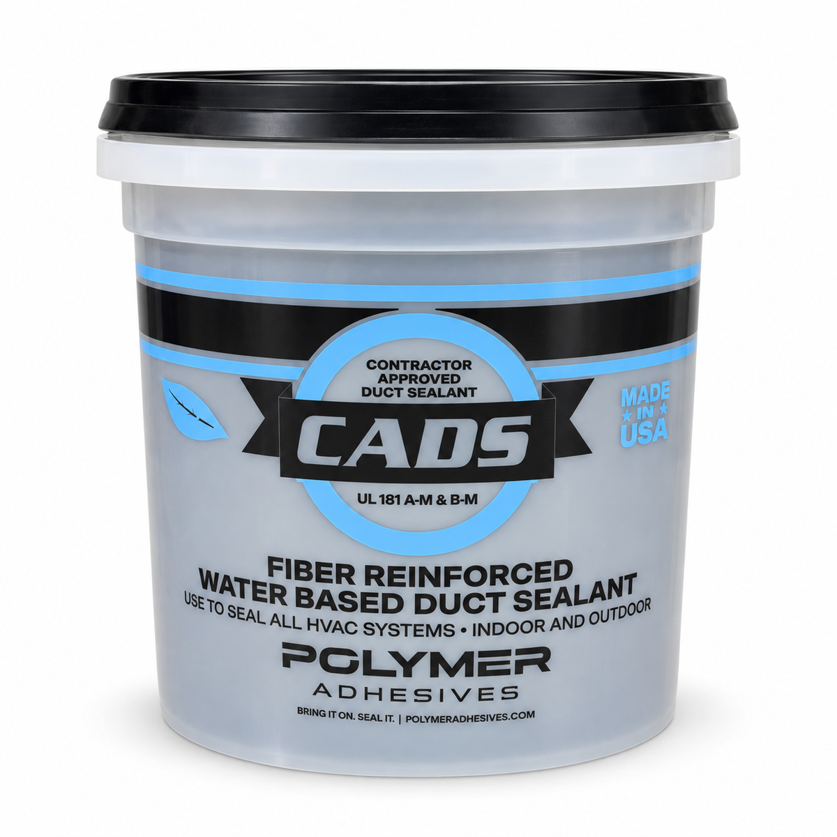 Sellador para ductos CADS reforzado con fibra y base de agua