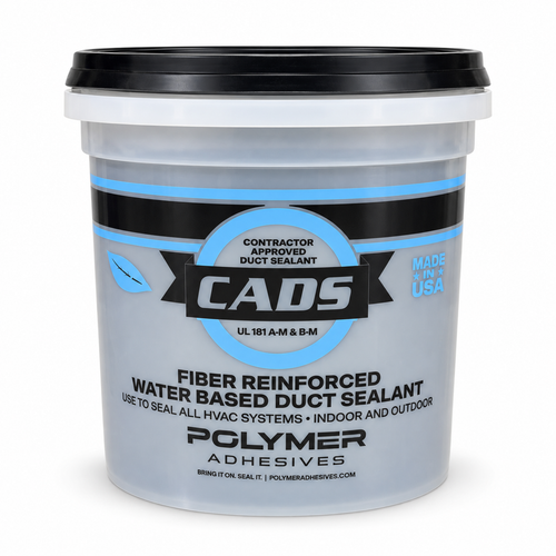 Sellador para ductos CADS reforzado con fibra y base de agua