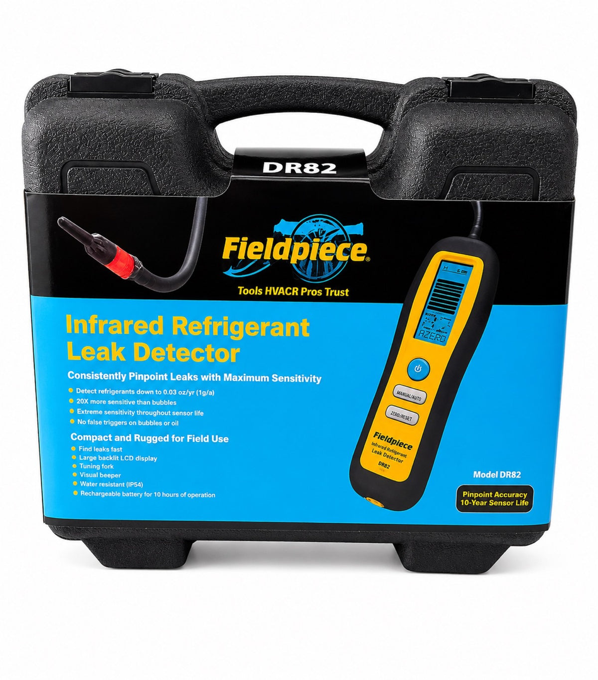 Fieldpiece DR82 Infrared Refrigerant Leak Detector