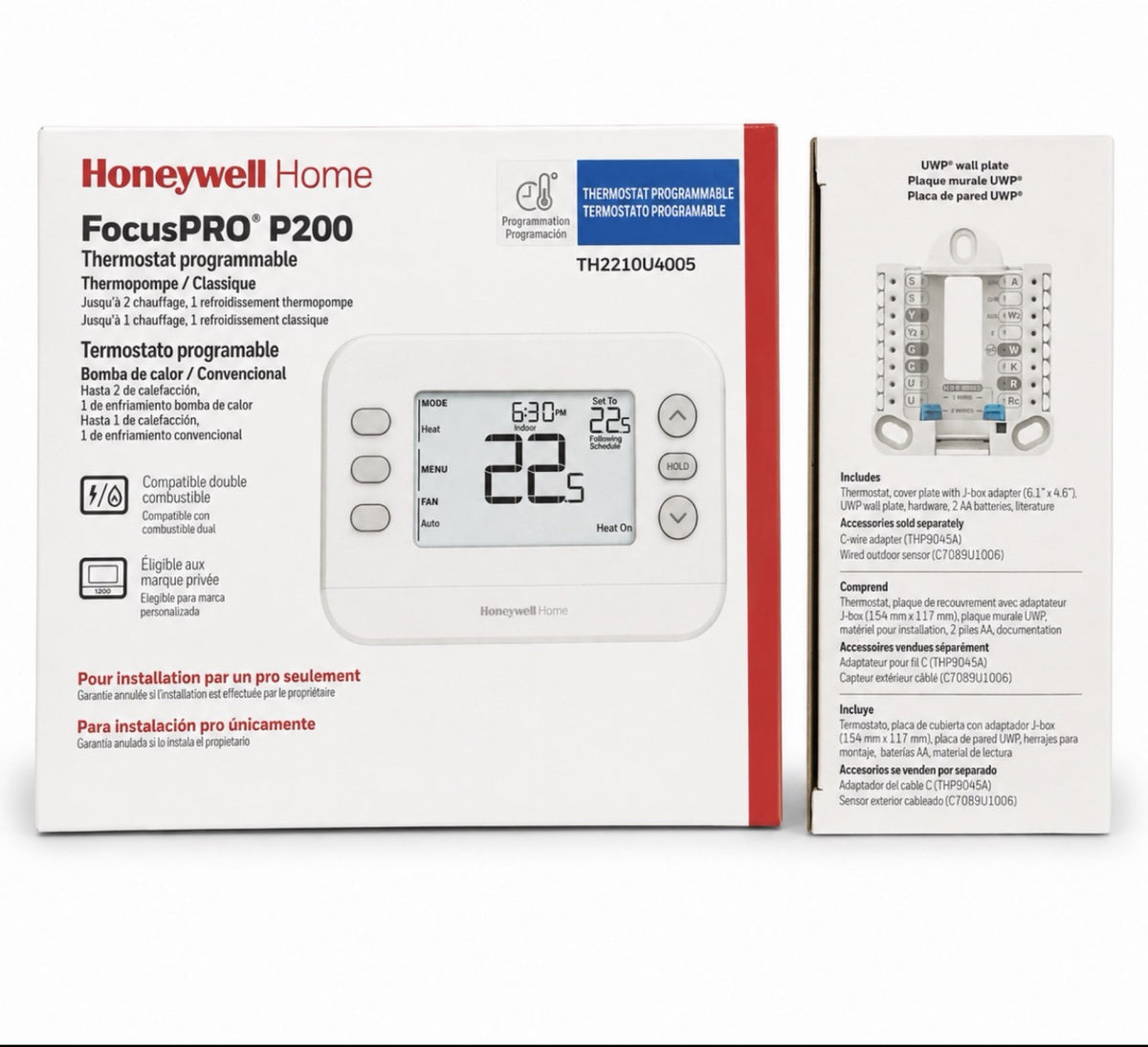 Honeywell Home FocusPRO P200 Programmable Thermostat