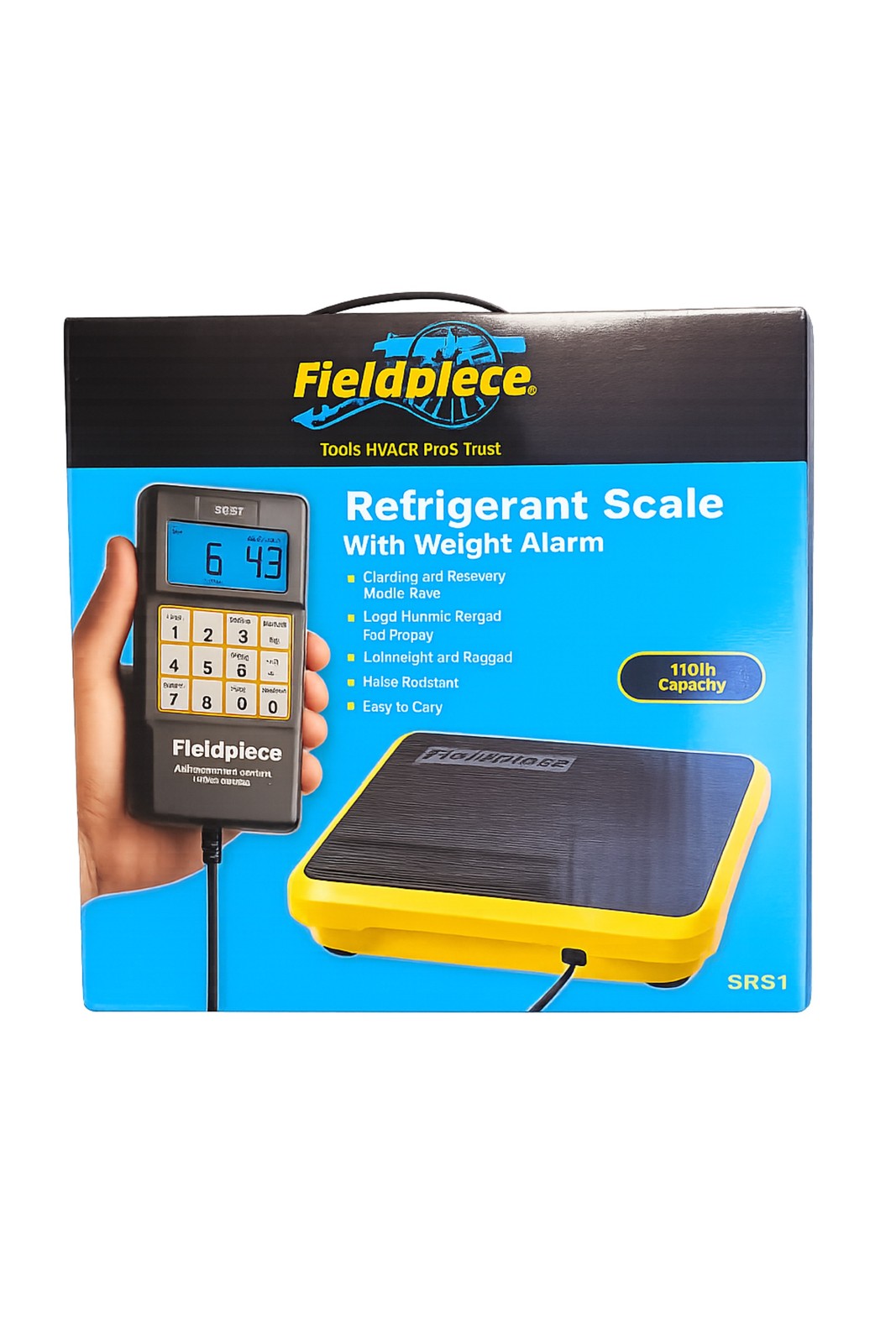 Fieldpiece SRS1 Wireless Refrigerant Scale