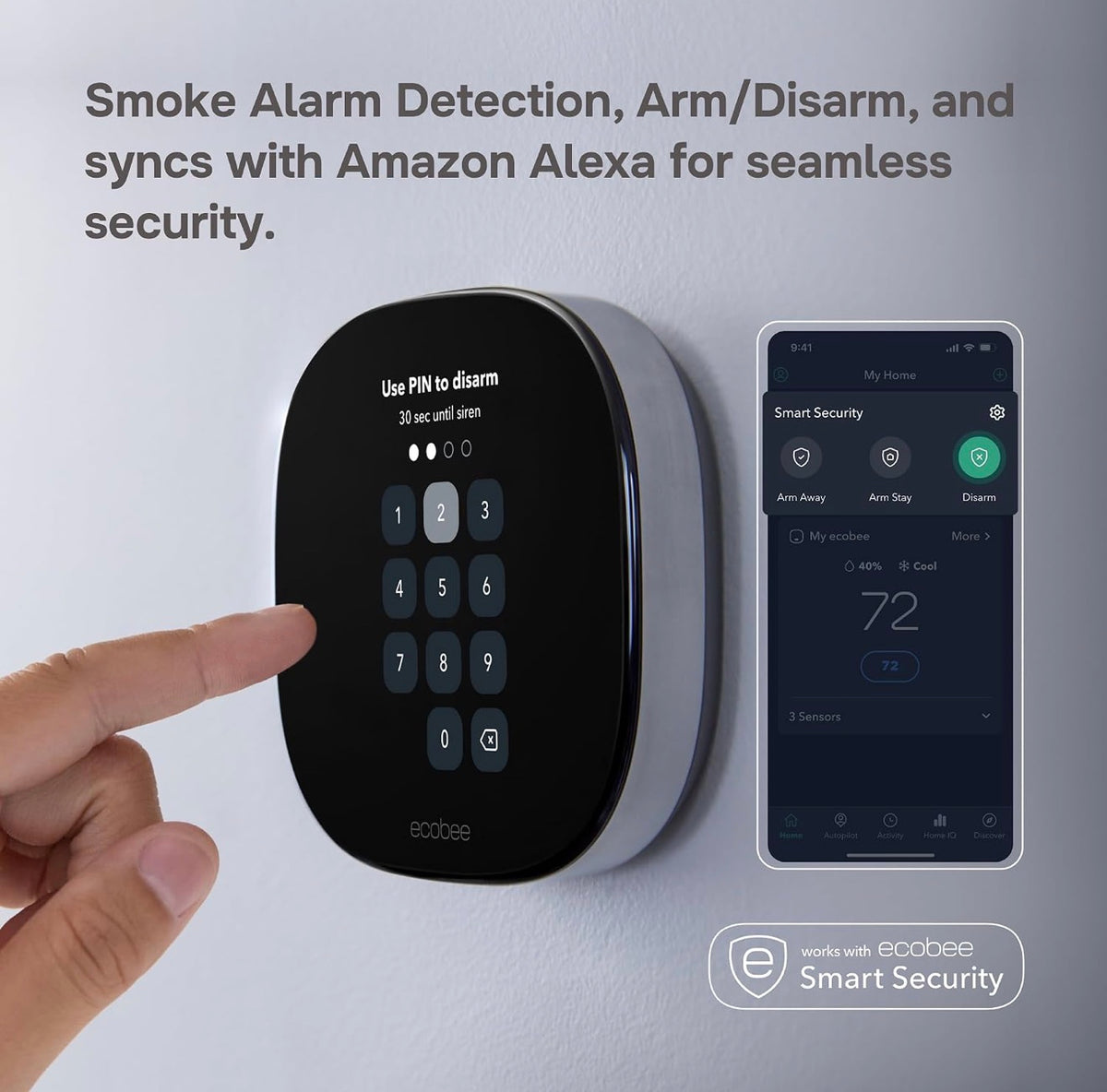 ecobee Smart Thermostat Premium security features