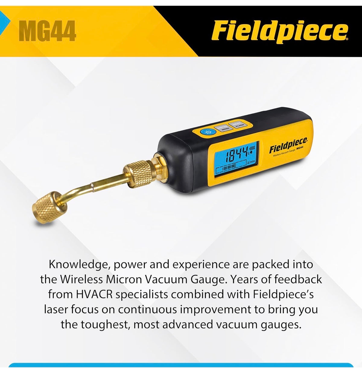 Fieldpiece MG44 wireless vacuum gauge