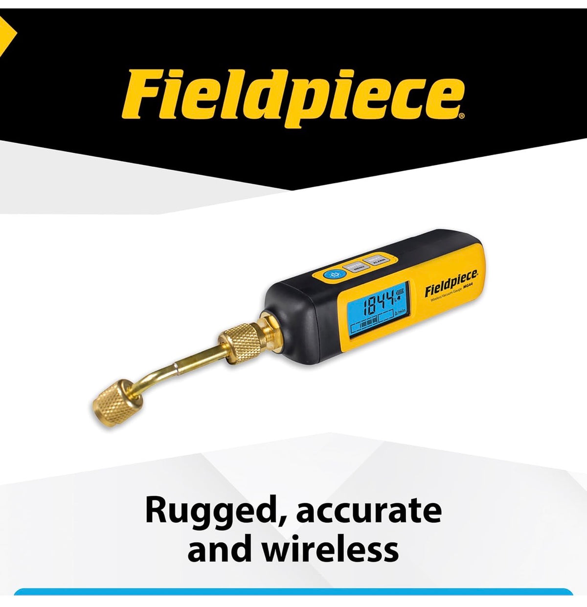 Fieldpiece MG44 rugged accurate wireless vacuum gauge
