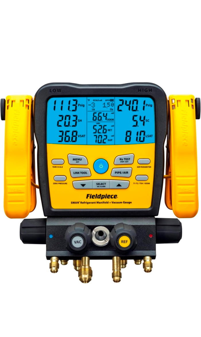 Fieldpiece SM482V SMAN Wireless 4-Port Digital Manifold