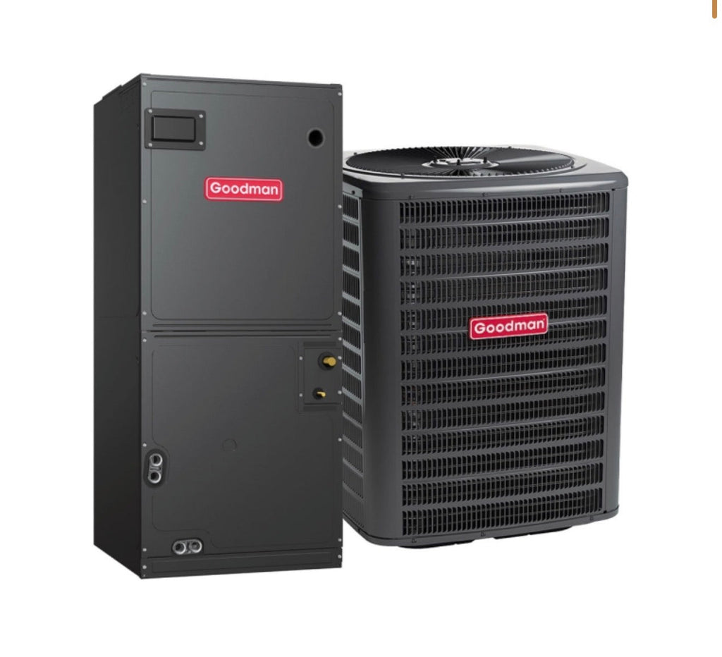 Goodman condenser and air handler for Heat Pump and Straight Cooling variants