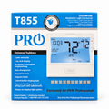 PRO1 T855 universal programmable thermostat retail box front