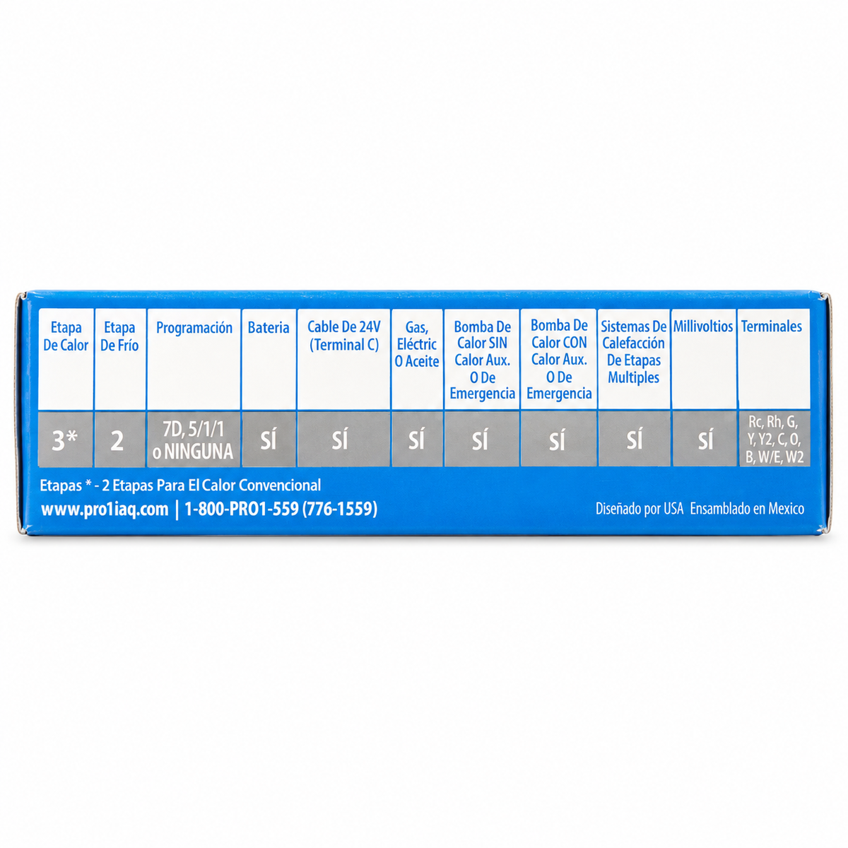 PRO1 T855 thermostat compatibility and terminal specifications