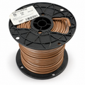 18/8 copper thermostat wire, brown, 250 ft spool
