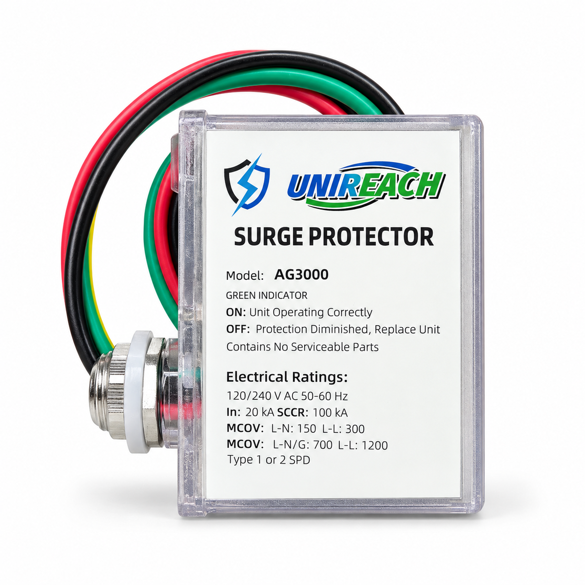 UNIREACH AG3000 HVAC surge protector