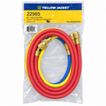 Yellow Jacket 22985 60-inch 3-pack refrigerant charging hose set